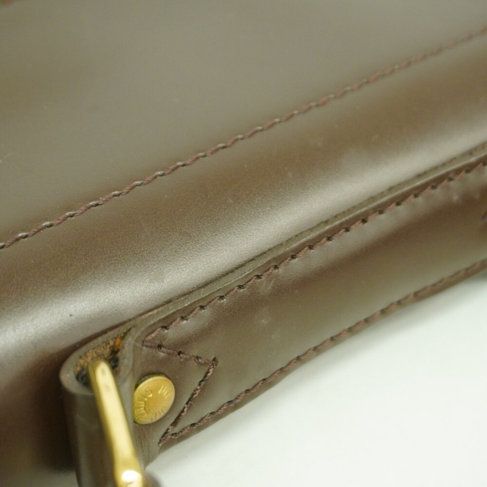 LOUIS VUITTON Authentic Brown Damier Boston Bag - Picture 12 of 15